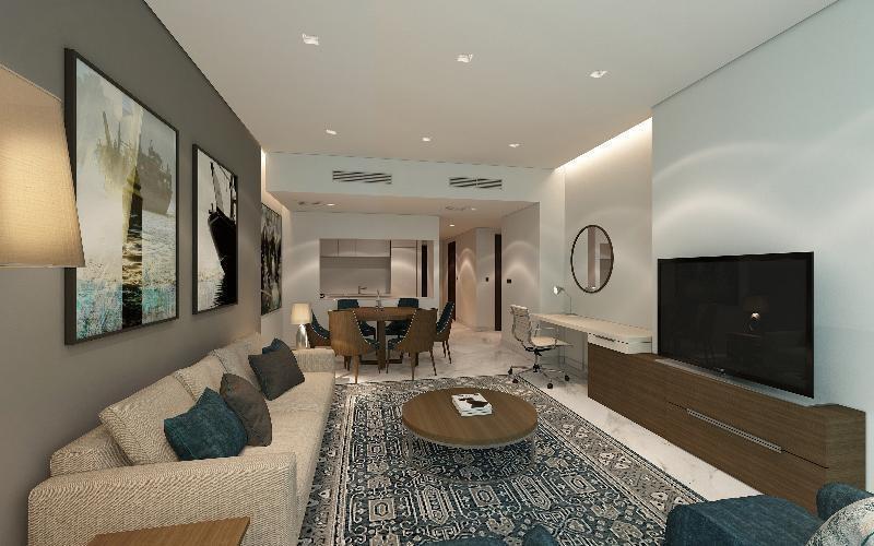 Suha Mina Rashid Hotel Apartments Bur Dubai Bagian luar foto